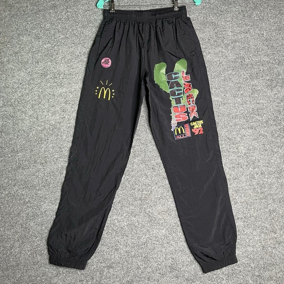 Catus Jack Other - Cactus Jack Travis Scott X McDonalds Windbreakers Pants Unisex Small Black